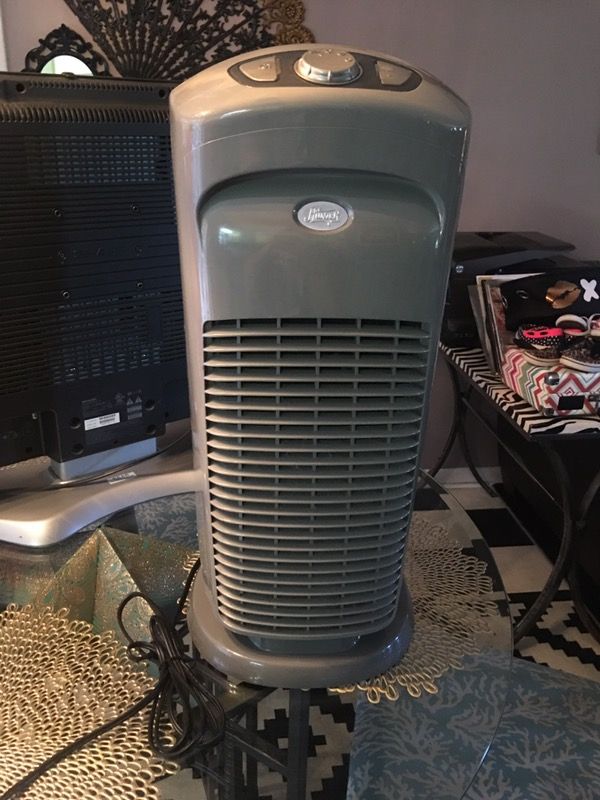 HUNTER Fan Ionizer Hepa TOWER AIR PURIFIER Model 30730 Ion