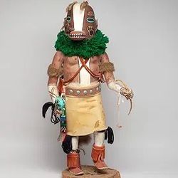 Old Kachina Wood Sculpture