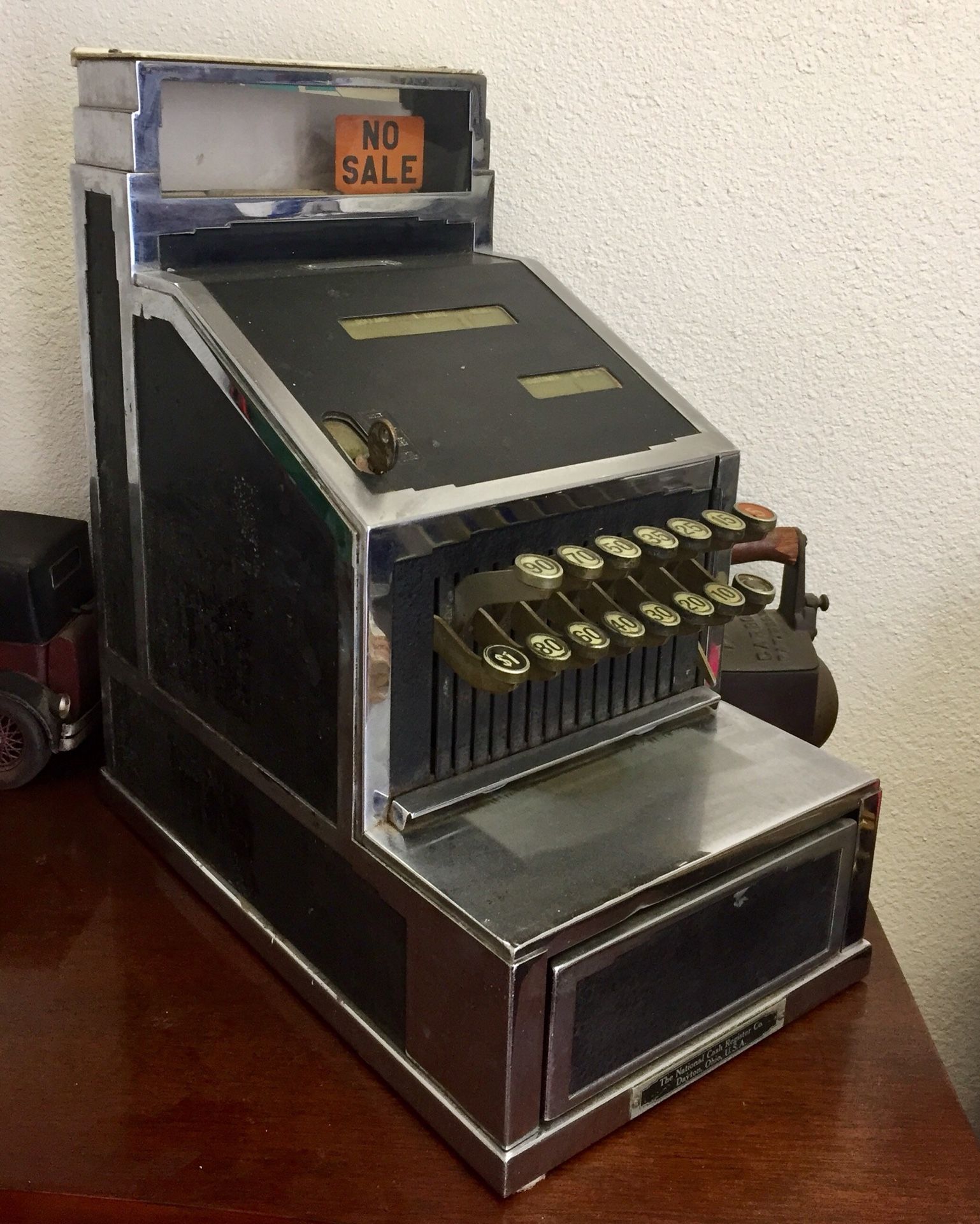 Antique 1930s National Cash Register Candy Store Model 4153 w/ keys