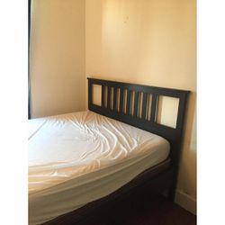 Hemnes ikea queen bed frame