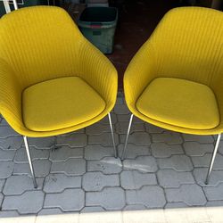 Yellow chairs