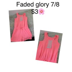 Romper Great Condition For Girls Size 7/8 ❤️❤️❤️firm Price 9