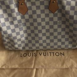 AUTHENTIC Louis Vuitton - Damier Azur Canva Speedy 30