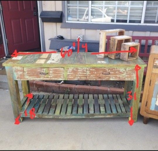 Console Buffet Rustic