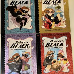 Princess BLACK books x4