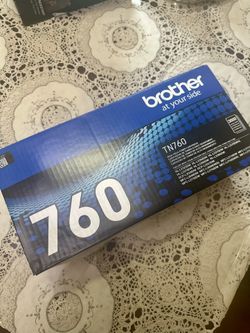 Brother Genuine TN760 High Yield Black Toner Cartridge, (For use with MFC-L2710DW MFC-L2750DW HL-L2350DW HL-L2370DW HL-L2395DW HL-L2390DW DCP-L2550DW 
