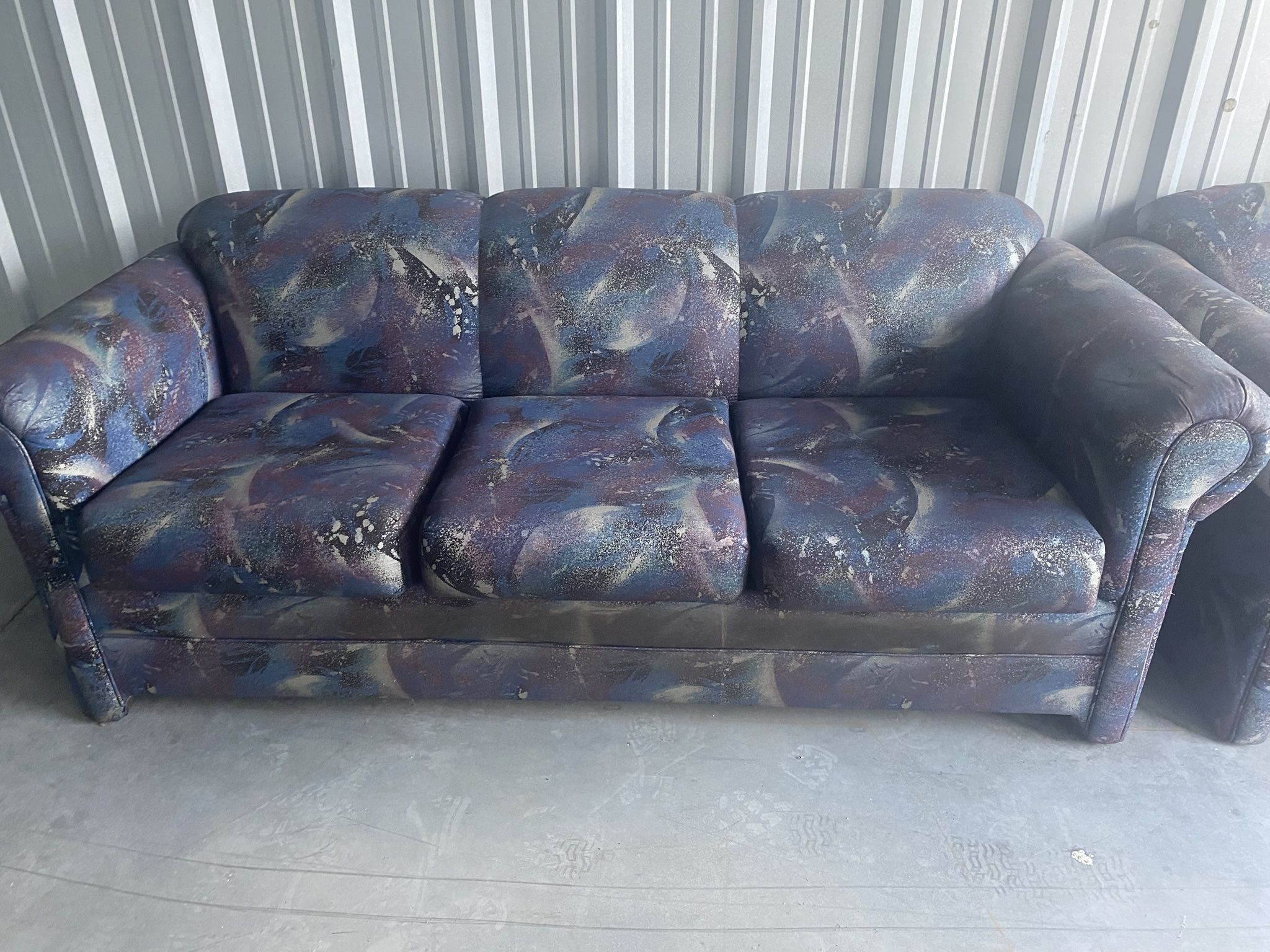 Sofa and Oversized Chair