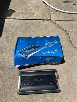 Infinity kappa 4 channel