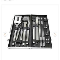 Brand New BBQ Grill Tool Set – Ready for Grilling!