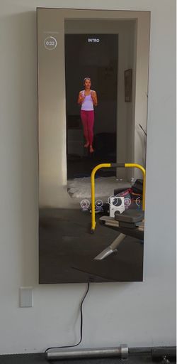 Lululemon Interactive Fitness Mirror Smart Display