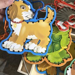 Melissa and Doug lace and trace