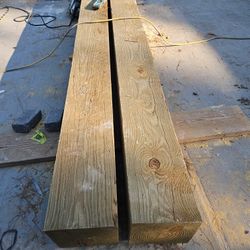 Wood Post 10×10×12' 