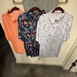XL 9 Shirts Total $40