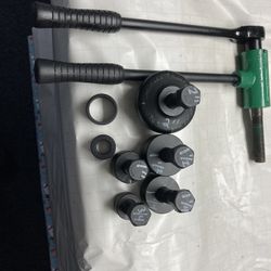2 inch greenlee ratchet knockout punch