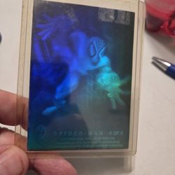 1994 First Edition Spiderman Hologram Card 4