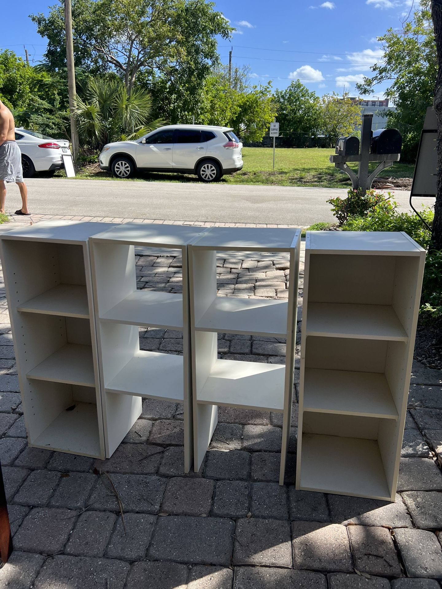 White Bookcase / Bookshelves
