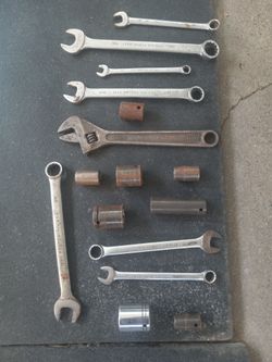 Proto Combination Wrench and Socket Set Lot