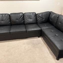 Leather Sectional Couch