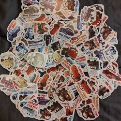 DISNEY PIXAR CARS 200 STICKERS