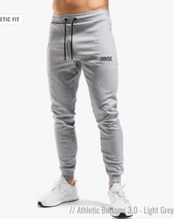 RISE Athletic Joggers XL - Light Gray