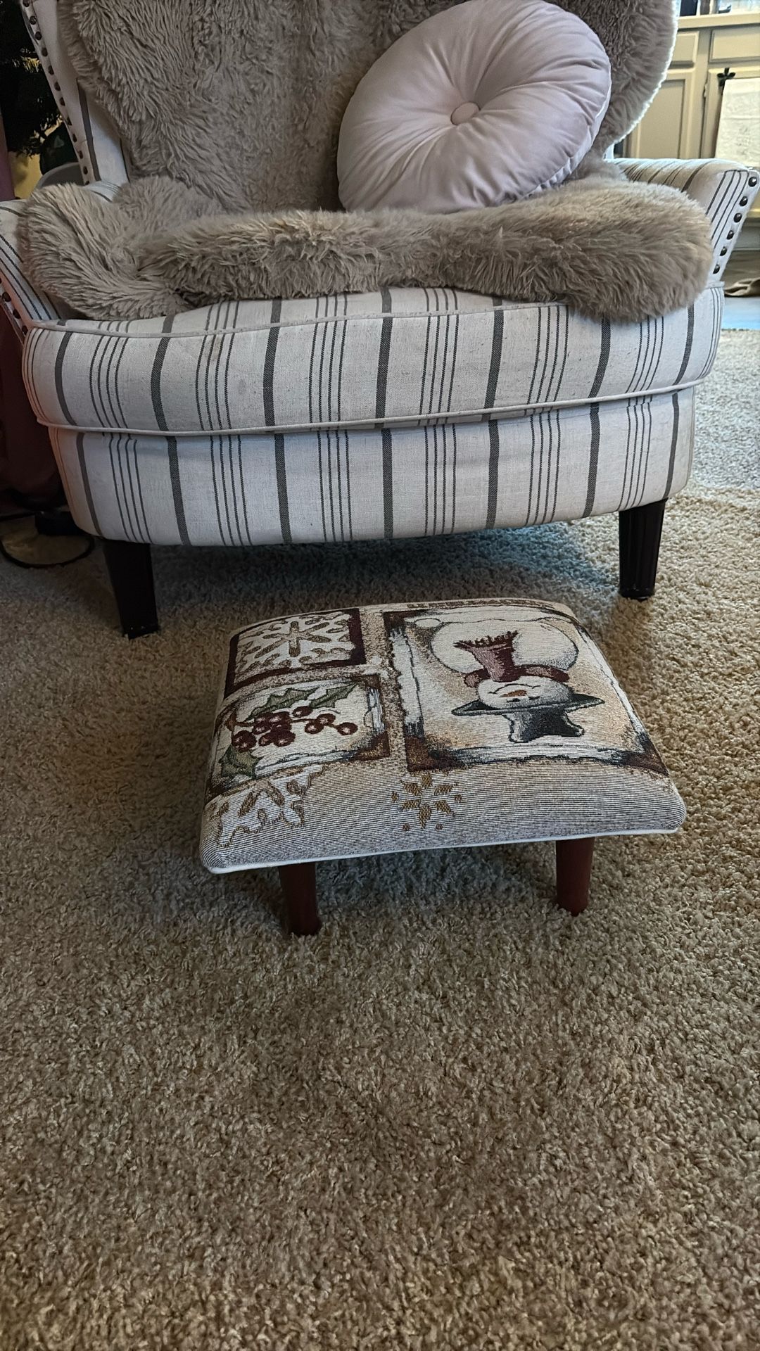 Christmas Small Deco Stool