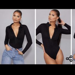Pretty Little Thing Long Sleeve Bodysuit 