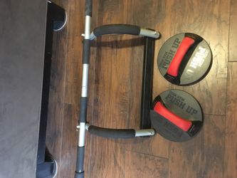Pull up bar and perfect push up