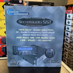 Secret Audio Sst Custom Auto Sound Manufacturing, Hidden Classic Car Stereo