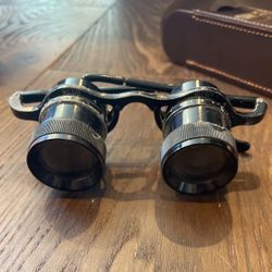Vintage Steampunk Wollensak Allscope Telescopic Binocular Eyeglasses