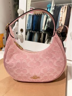 COACH EMILY PINK DENIM