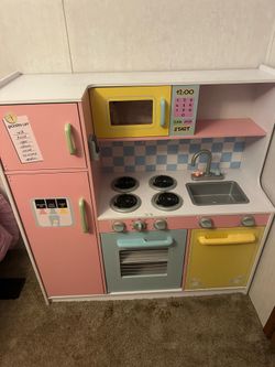 Kids play kitchen