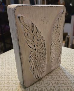 Wood angel wings