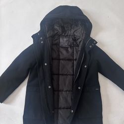 Zara Kids Hooded Coat Size 7
