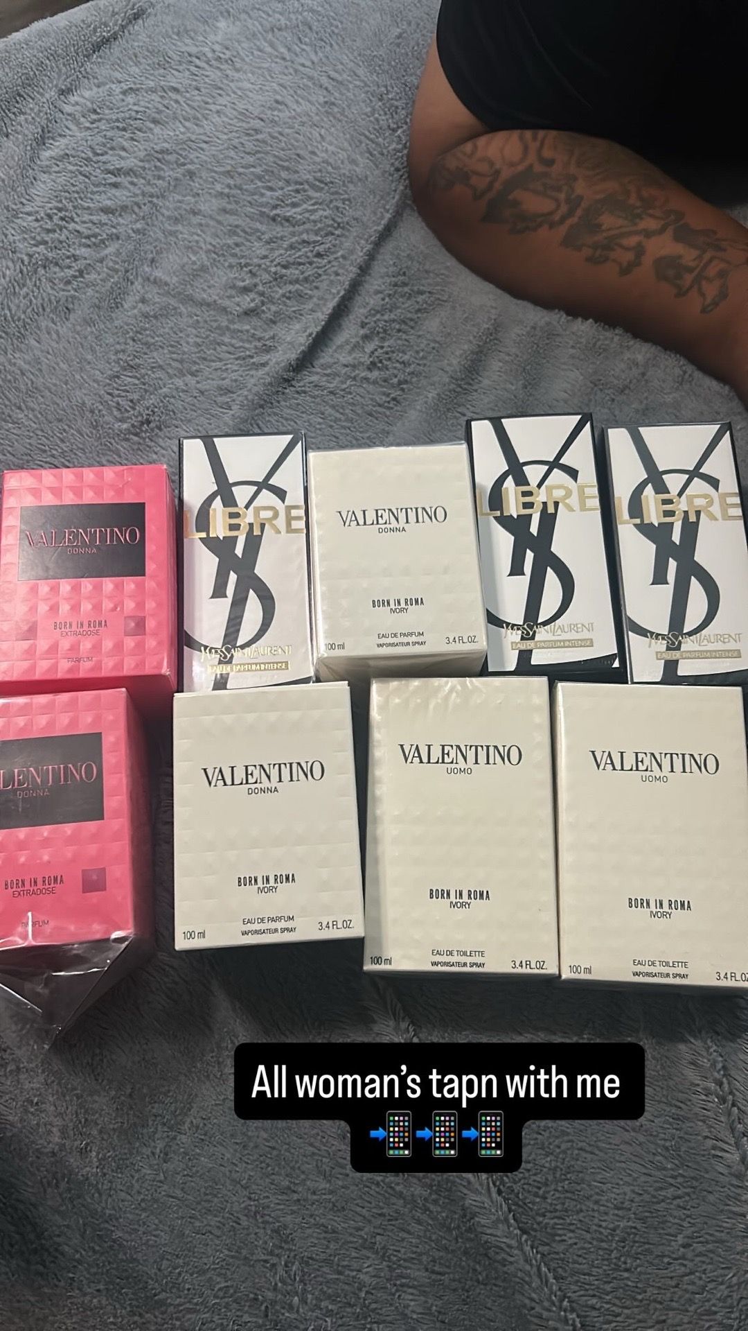 Woman’s perfume 50$ a piece📲📍