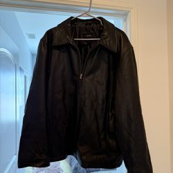 Men’s Black Leather Jacket 