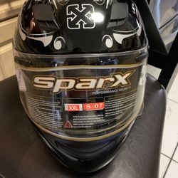 SparX Performance Helment 84-2385 S07 Crank SIL 2XL