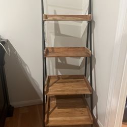 Modern Ladder Shelf — Excellent Condition!