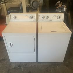 Washer And Dryer Speed Queen Gas Good Condition 90 Days Warranty Lavadora Y Secadora Gas Speed Queen Buenas Condiciones 90 Dias De Garantia 