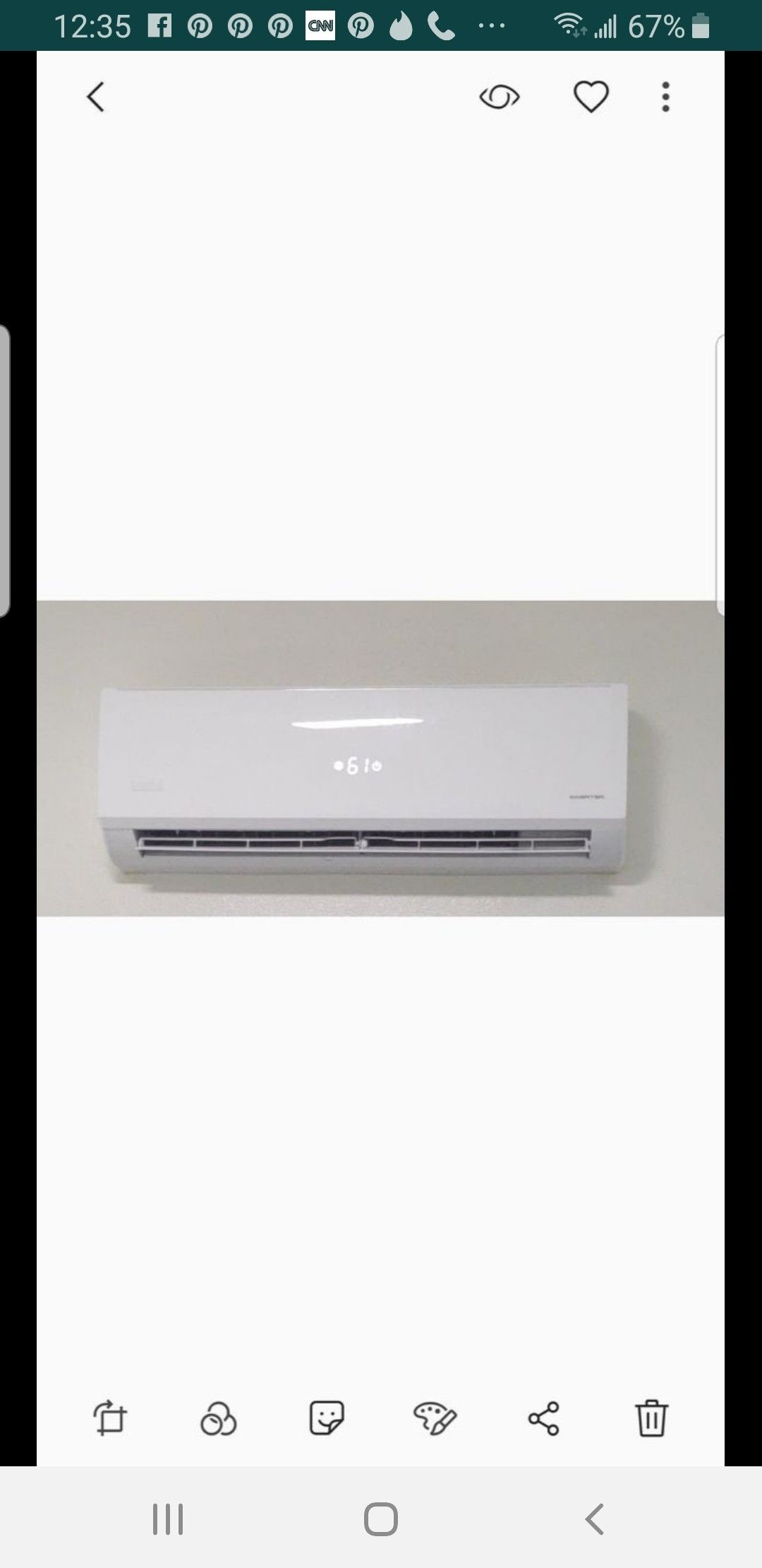 A/c mini split brand new for trade for four wheeler (atv)