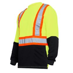 T-shirt Blk/yell Camisa De Seguridad 