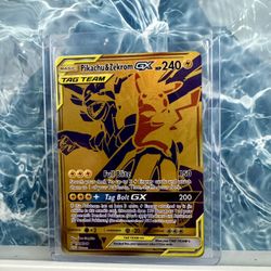 Pikachu & Zekrom Pokemon Cards 