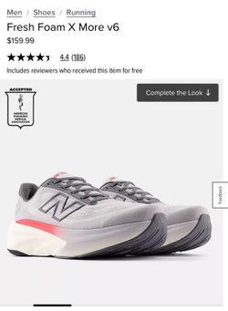 New Balance Fresh Foam x More v6
