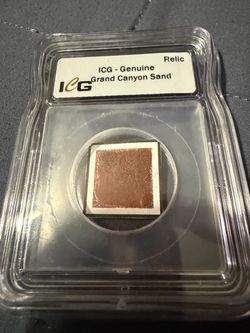 ICG Certified Genuine Grand Canyon Sand Relic