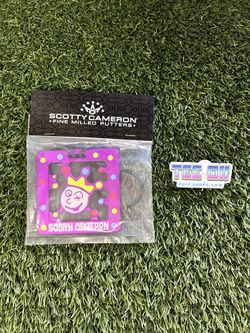 Scotty Cameron Violet Jackpot Johnny Bag Tag