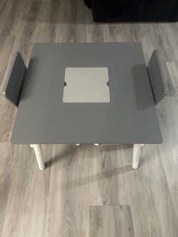 Toddler table with chairs