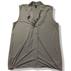 LOFT Brand Gray Blouse Size S