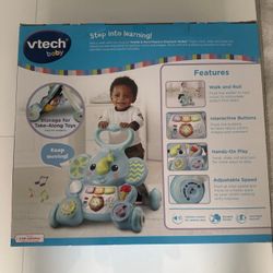 Vtech Baby Toddle & Stroll Musical Elephant Walker 9-36 Months