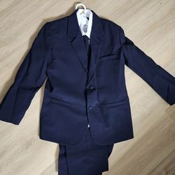 Boys Formal 5 piece Suit with Shirt and Vest