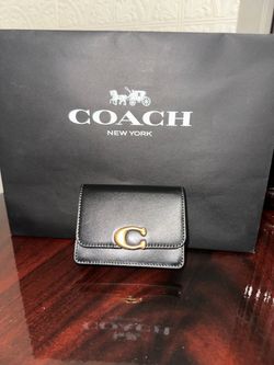 Coach Flap Card Holder