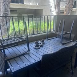 Patio Dining Set with Table and Chairs